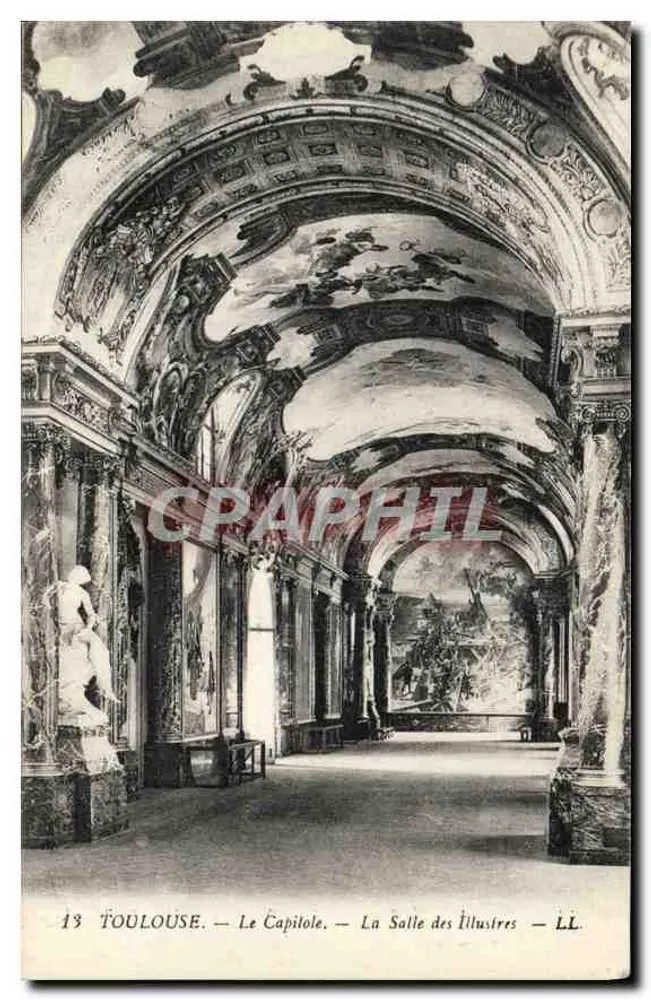 Toulouse — Le Capitole — La Salle des Illustres — LL - Recto