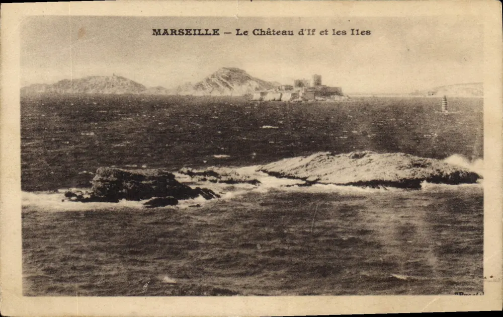 Marseille — O Castelo d'If e as Ilhas — Editor : - Frente
