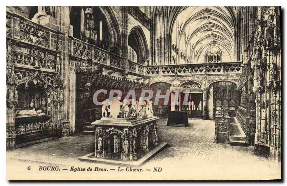 Bourg — Igreja de Brou — O Coro - Frente