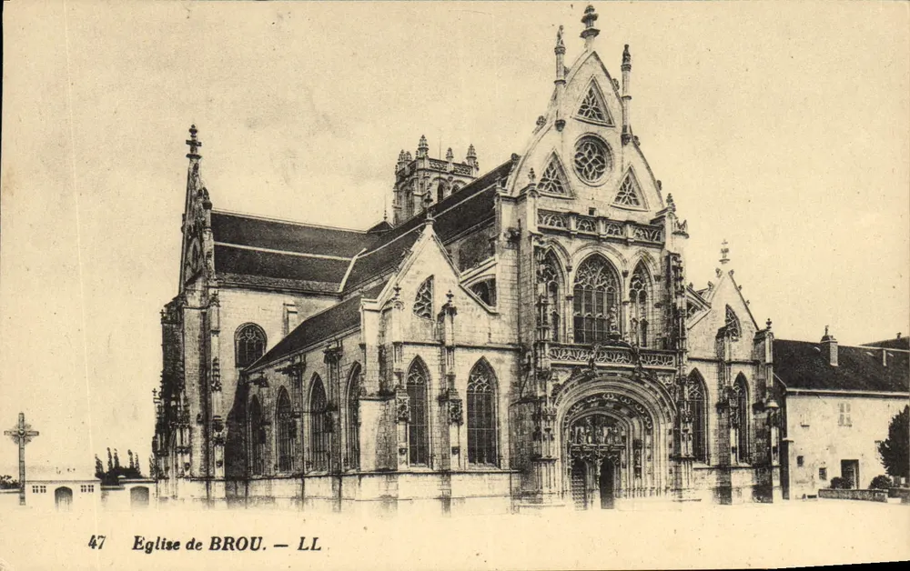 Igreja de Brou — LL — 47 - Frente