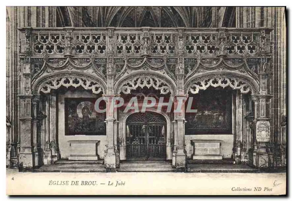 Igreja de Brou — O Jubé — Collections ND Phot - Frente