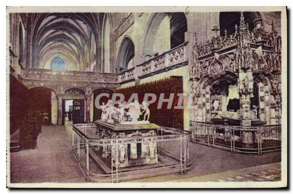 Igreja de Brou - O Coro — Regiões de Bourg (Ain) - Frente