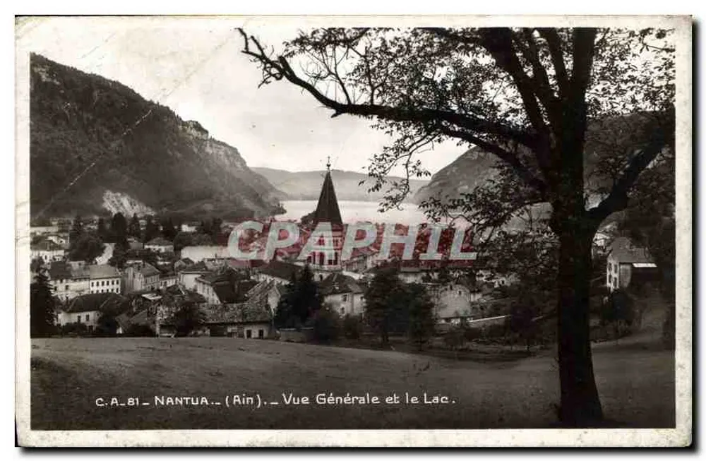 Nantua (Ain) — Allgemeiner Blick und der See — C.A.-81 — Verleger: C.A.-81 - Vorderseite