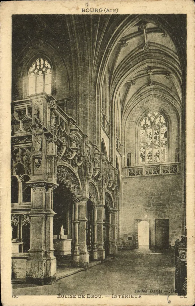 Igreja de Broug — Interior — Eardon Gayet, n°60 - Frente
