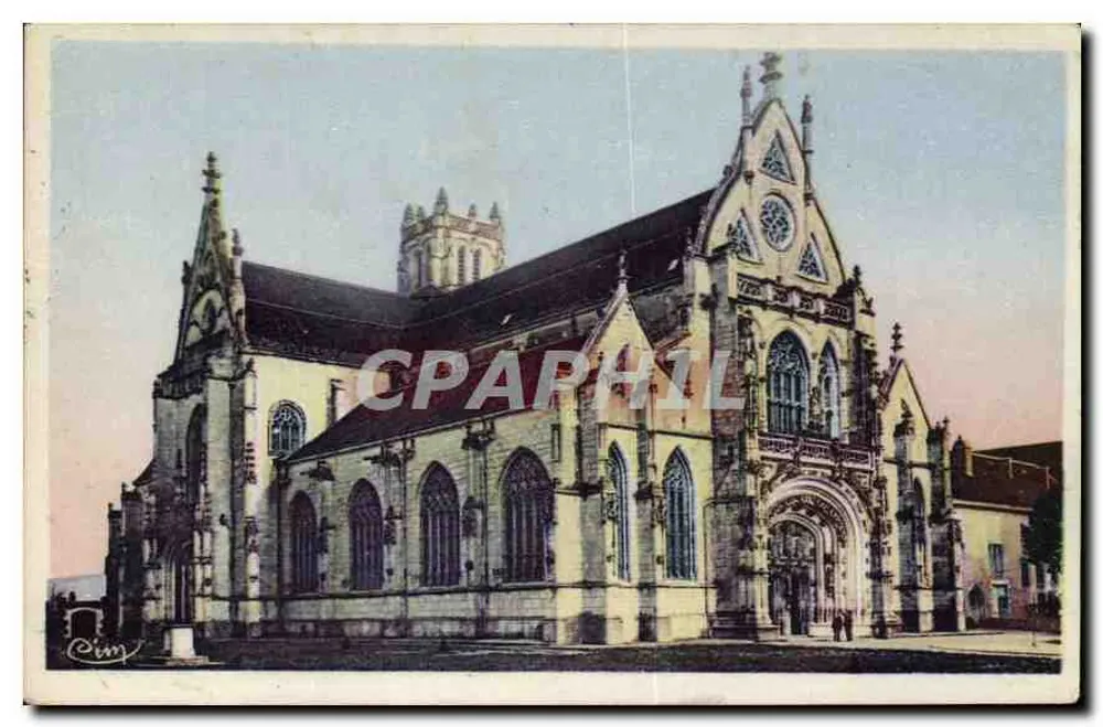 Gothiek kerkje van Broug — uitgever Cim, serie-nummer niet zichtbaar - Voorkant