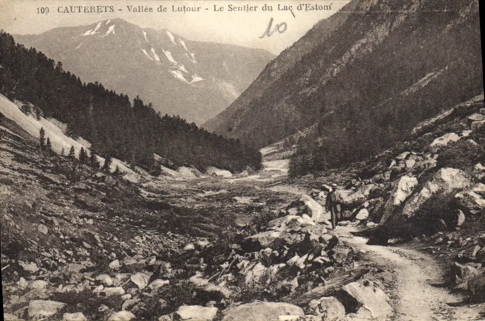 Cauterets - Vallée de Lutour - Le Sentier du Lac d'Eston - Recto