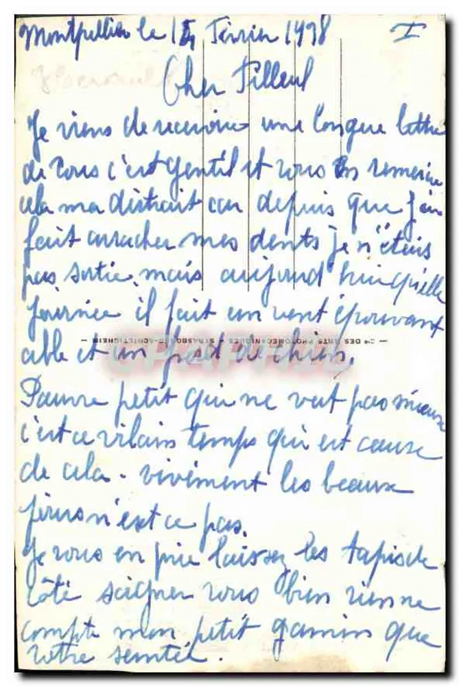 Montpellier — Vista geral — ND.124 - Verso