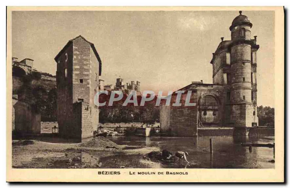 Béziers - A Moinha de Bagnols — n° de série 10 - Frente
