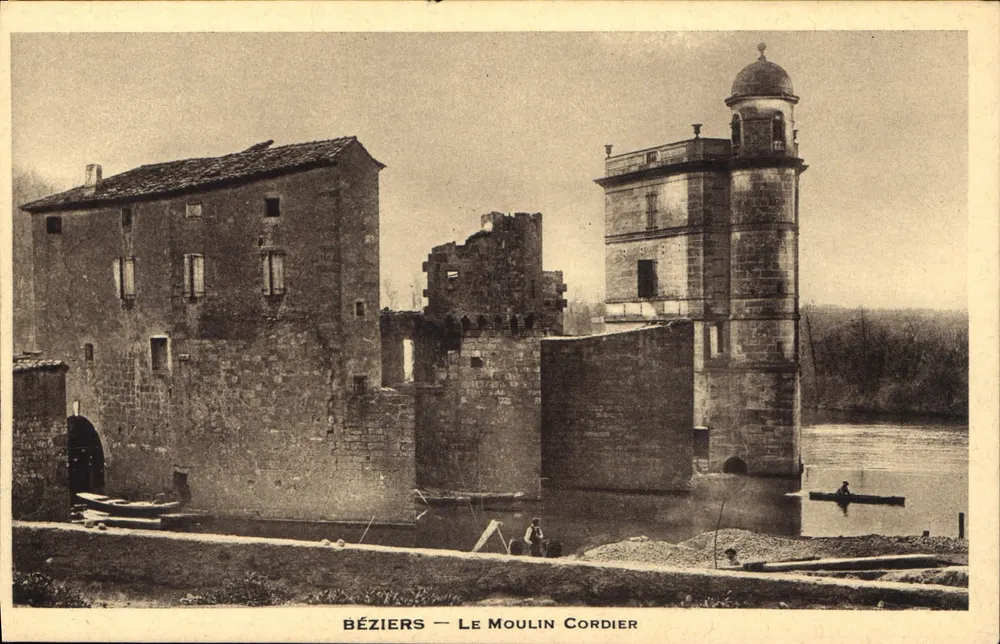 Béziers — A Moinha Cordier — editor não identificado, número de série não visível - Frente