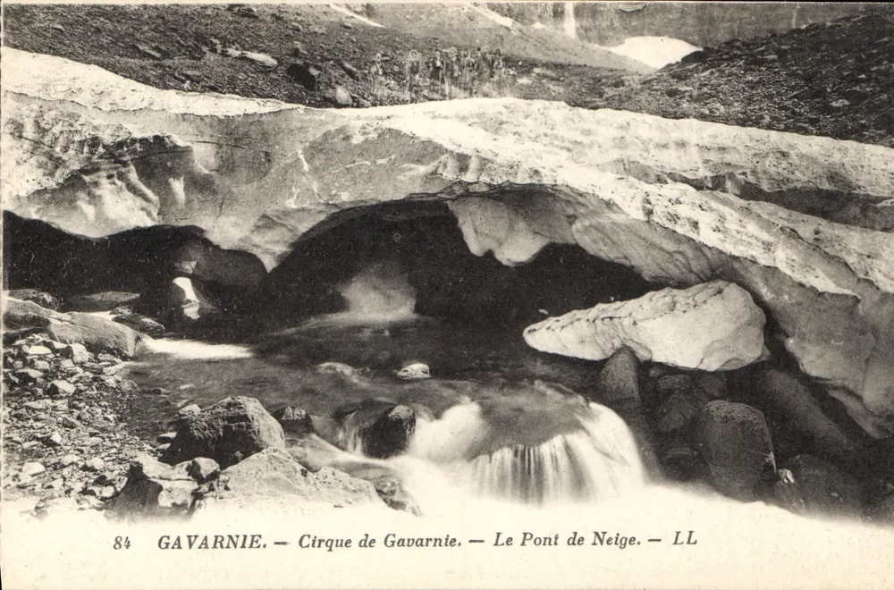 Gavarnie — Cirque de Gavarnie — Le Pont de Neige — LL - Vorderseite