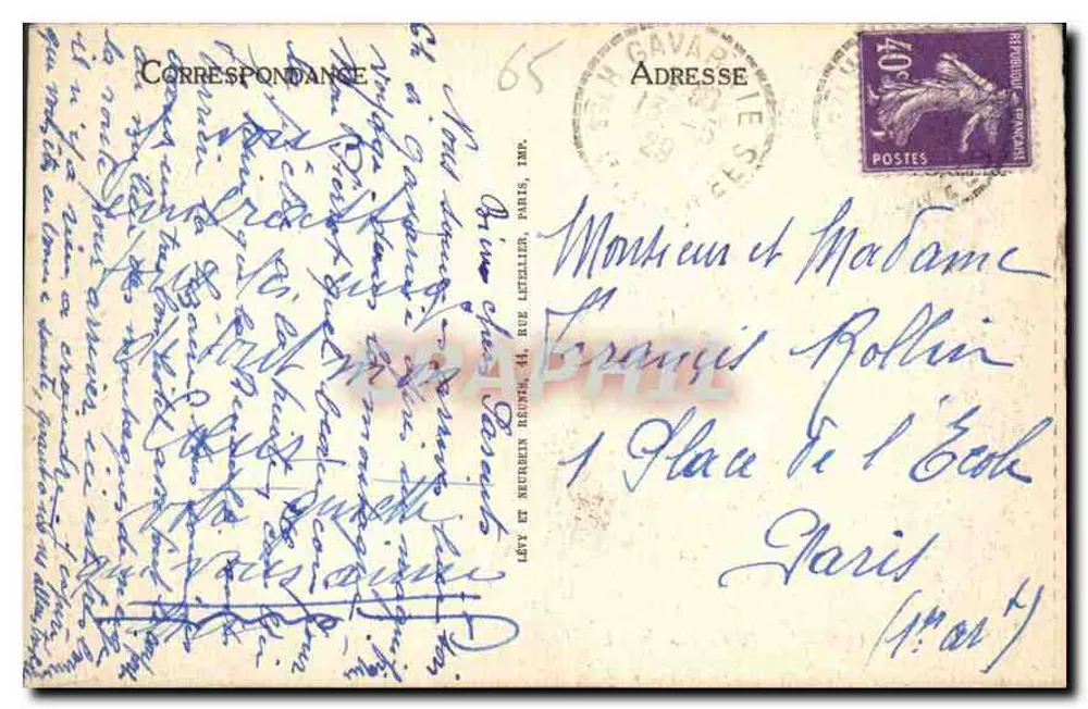 Gavarnie — O Circo — LL - Verso