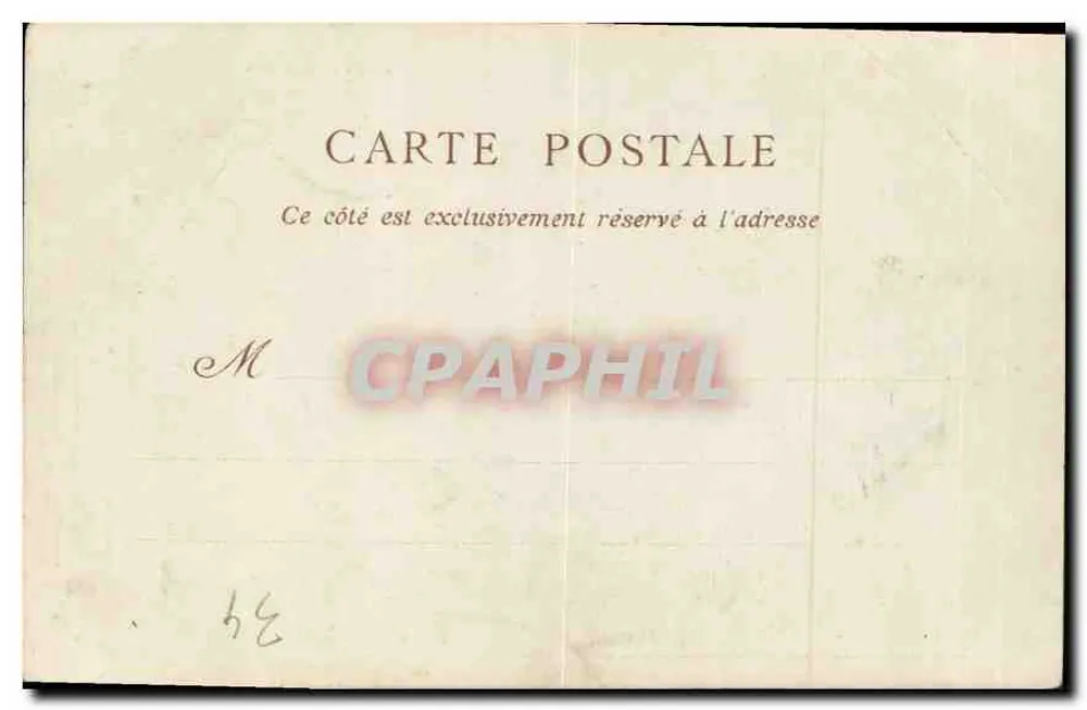 Montpellier — Die Medizinische Fakultät & die Kathedrale — ND Phot - Rückseite