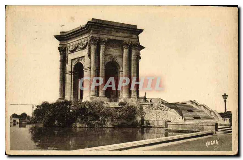 Das Wasser Schloss — Montpellier — Verlag ARGRA, Nr. 788 - Vorderseite