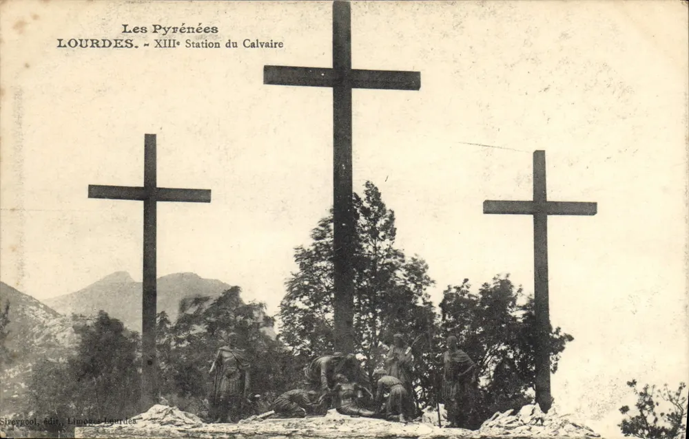 Lourdes — Calvarienstation — Sireygool, Verlag Limonade Lourdes - Vorderseite