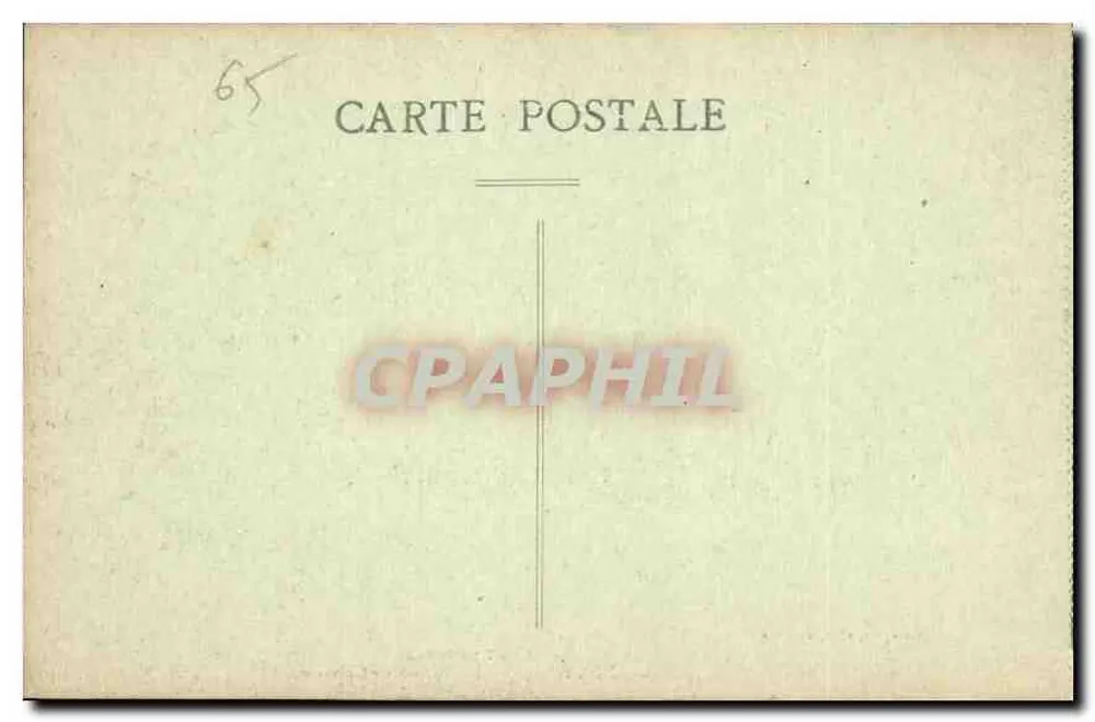 Lourdes — 10. Station des Calvariums — Die Pyrenäen - Rückseite