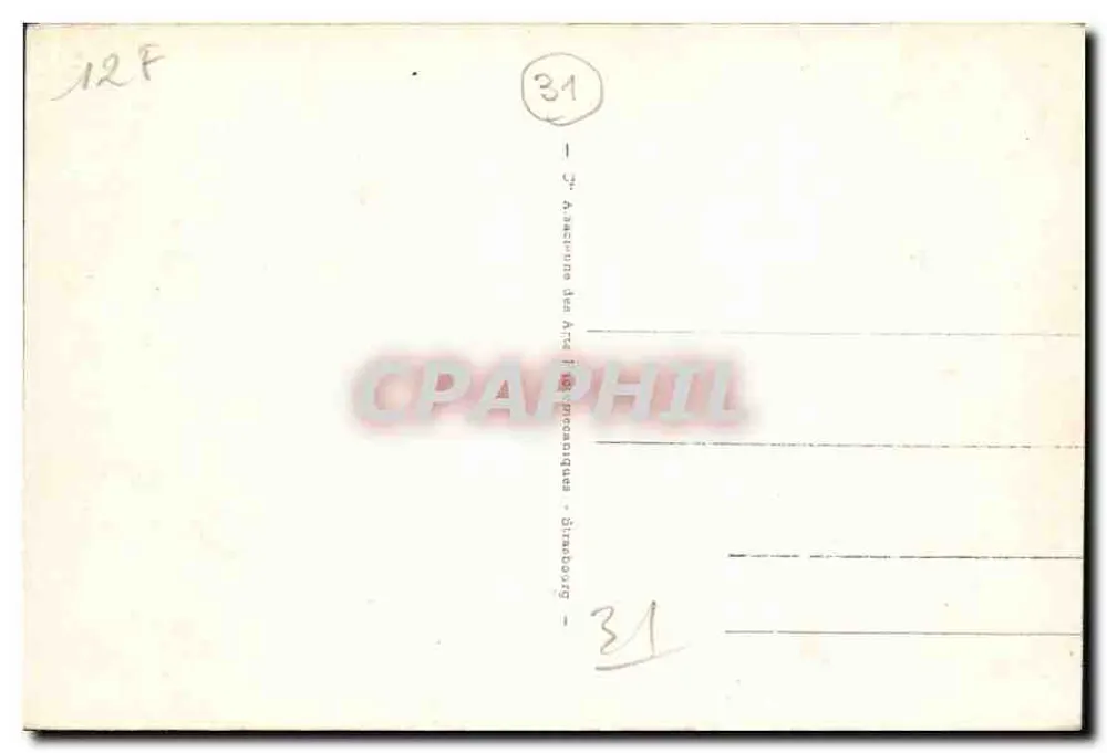 Luchon - A Terrasse de la Restauration — editor anônimo, n° 57 - Verso