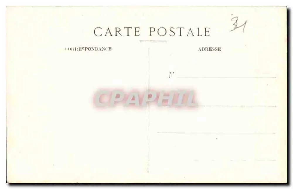 Toulouse - Igreja de São Sernim — J. Longt-Béchel, editor. Toulouse, n°27 - Verso