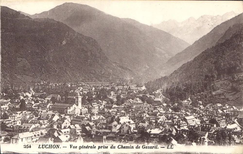 Luchon — Allgemeine Ansicht vom Chemin de Gazaril — LL - Vorderseite