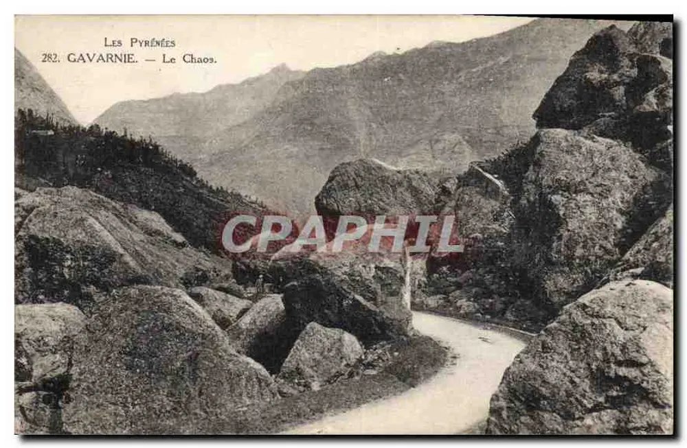 Los Pirineos — Gavarnie — El Chaos — Imprimé Illustré n°282 - Anverso