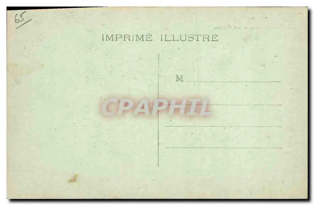 Los Pirineos — Gavarnie — El Chaos — Imprimé Illustré n°282 - Reverso