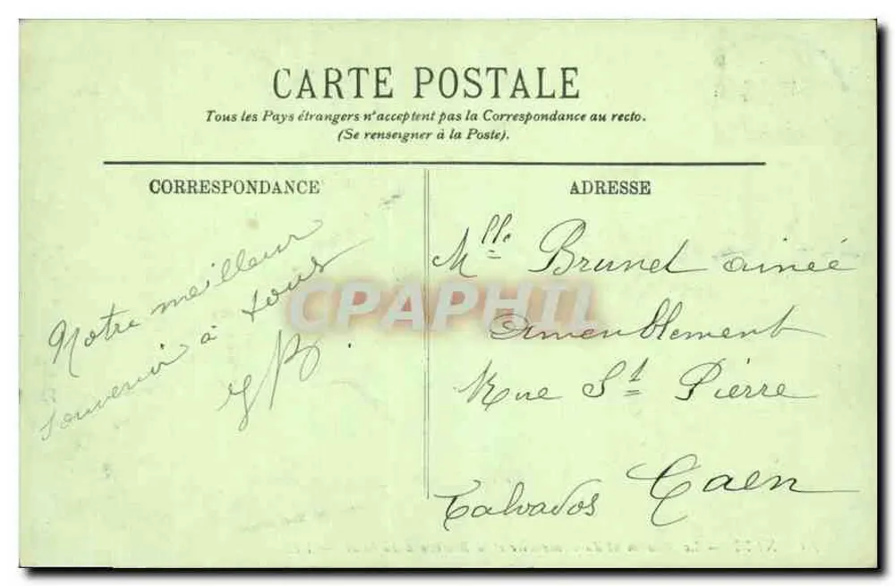 Nizza — Il Monumento del Centenario e il Boulevard du Midi — LL. - Verso