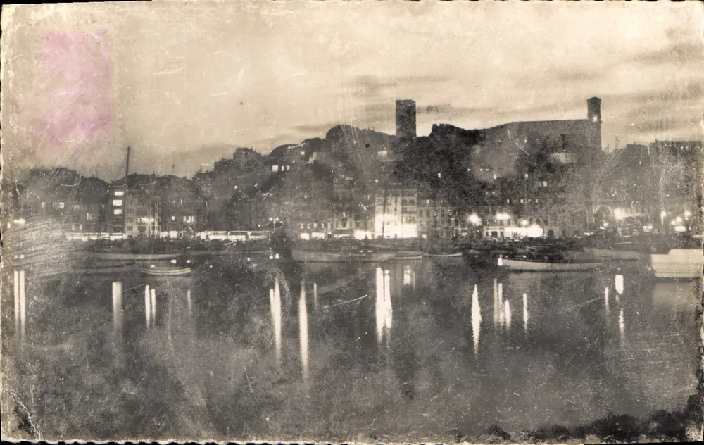 Cannes - Le Suquet am Abend — Éditions « La Côte d'Azur » Nr. 505 - Vorderseite