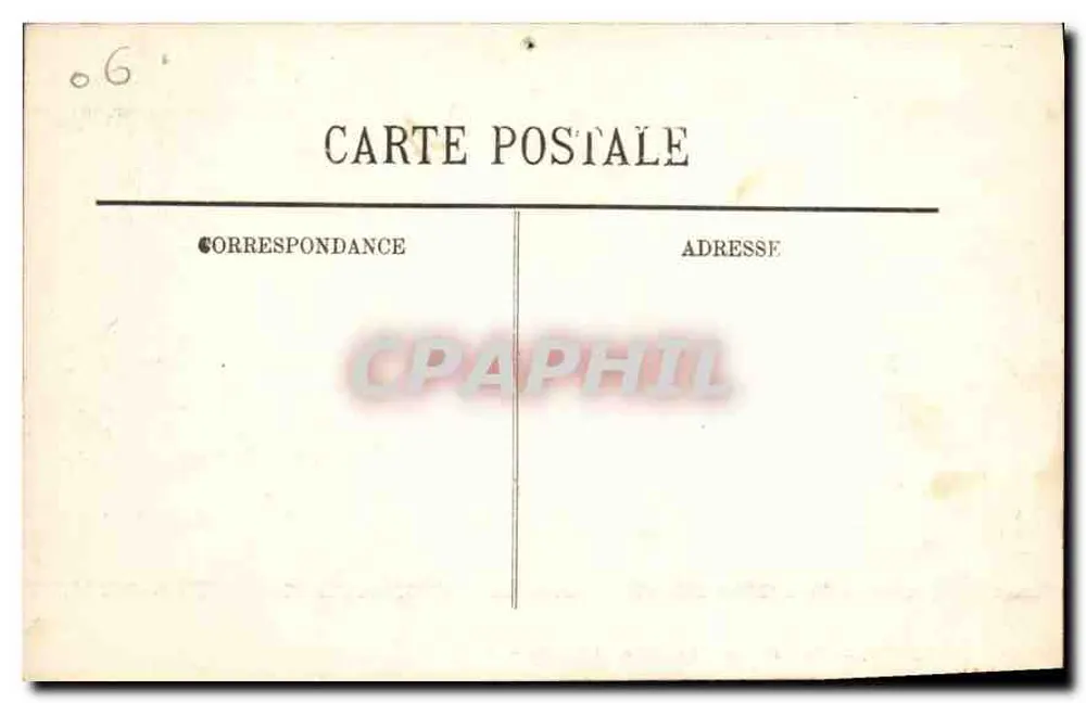 NICE — Ansicht vom Taxis du Château — LL. — N°10 - Rückseite