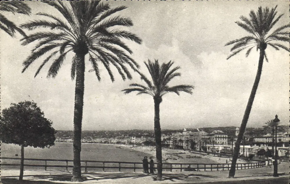 Nizza — Il Quai degli Stati Uniti — Ed. d'Art Munier, 1945 - Recto