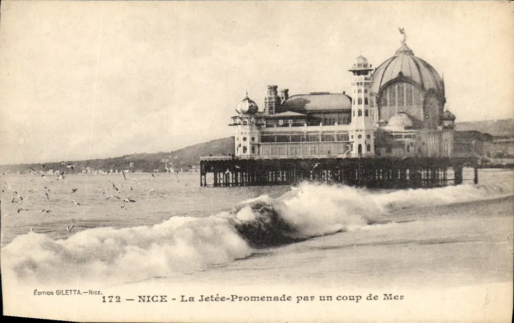 Nice - A Ponte-Promenade por uma onda — Edição GILETTA, n°172 - Frente