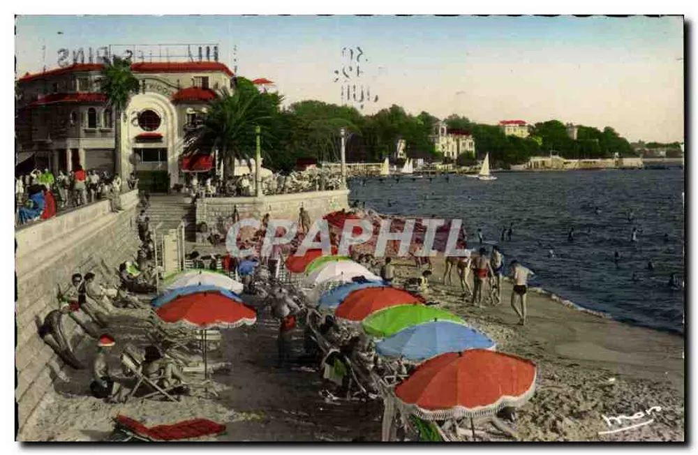 Juan-les-Pins — lebendige Strandbucht — Les Éditions 'WAA' - 6885 - Vorderseite