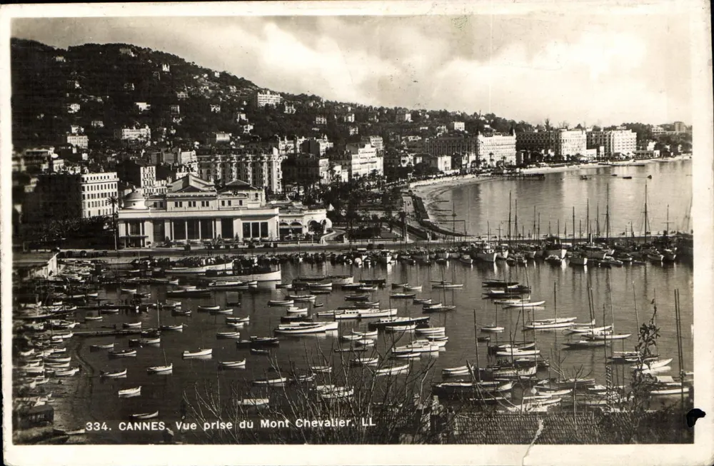 CANNES — Ansicht vom Mont Chevalier — LL, n° 334 - Vorderseite