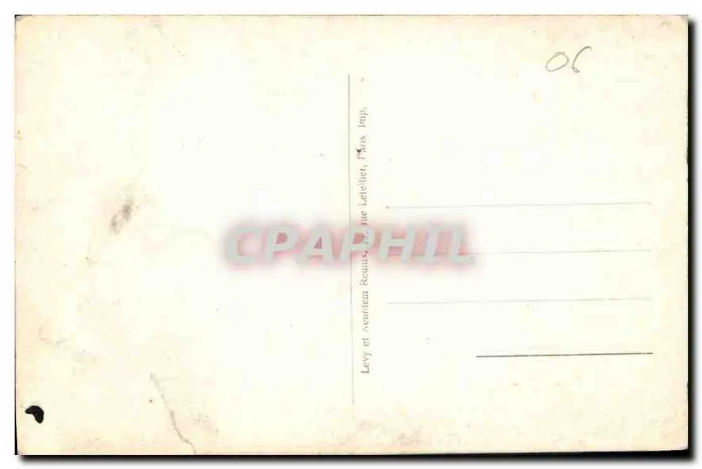 CANNES — Ansicht vom Mont Chevalier — LL, n° 334 - Rückseite