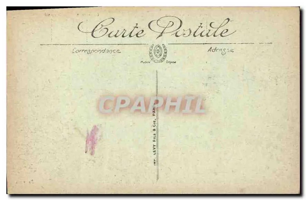 Lourdes — Die Pyrenäen von Pic du Jer gesehen — Selecta - Rückseite