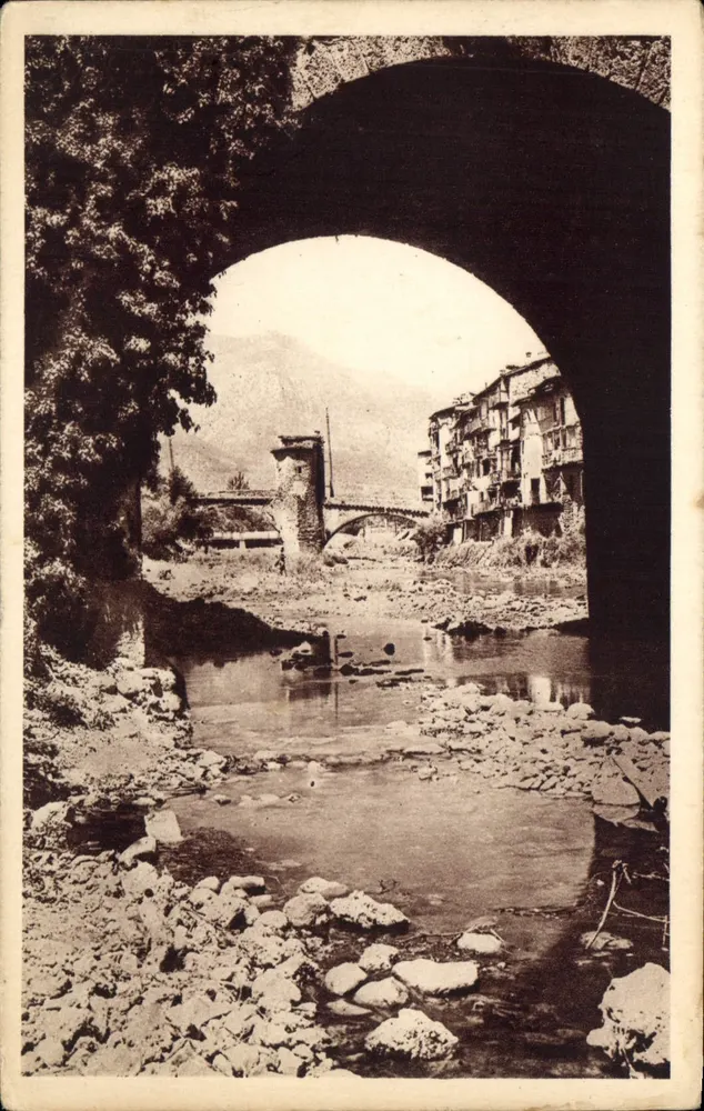 Sospel (A.M.) — Der alte Brücke und die Bevera — Les Éditions Mar, 5, Route d'Agulla - Nice - Vorderseite