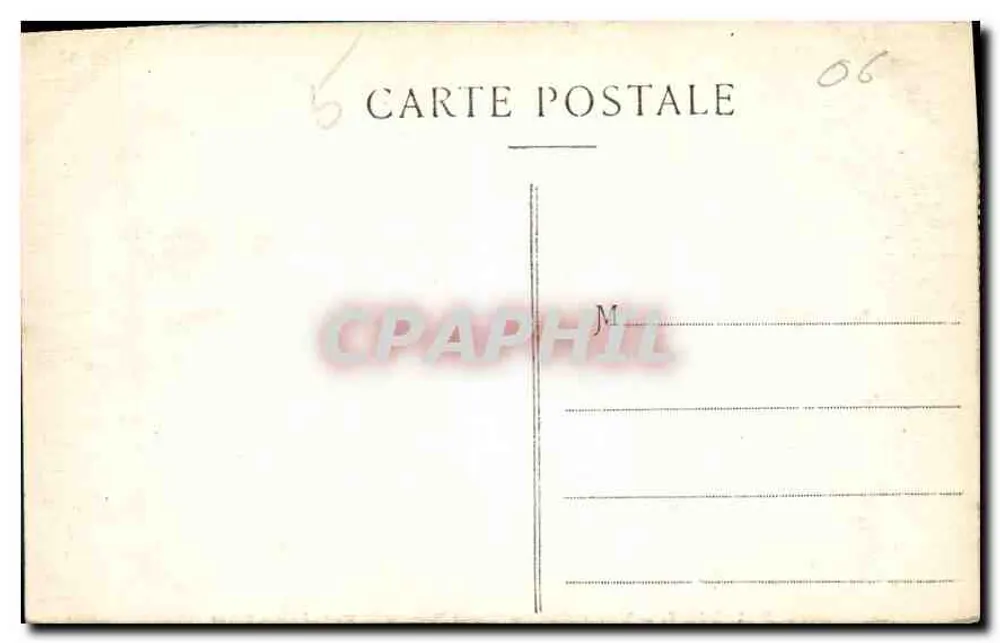 NICE — Aussicht vom Mont Boron — Eingang zum Hafen — Gilletta-Ausgabe, Nr. 221 - Rückseite