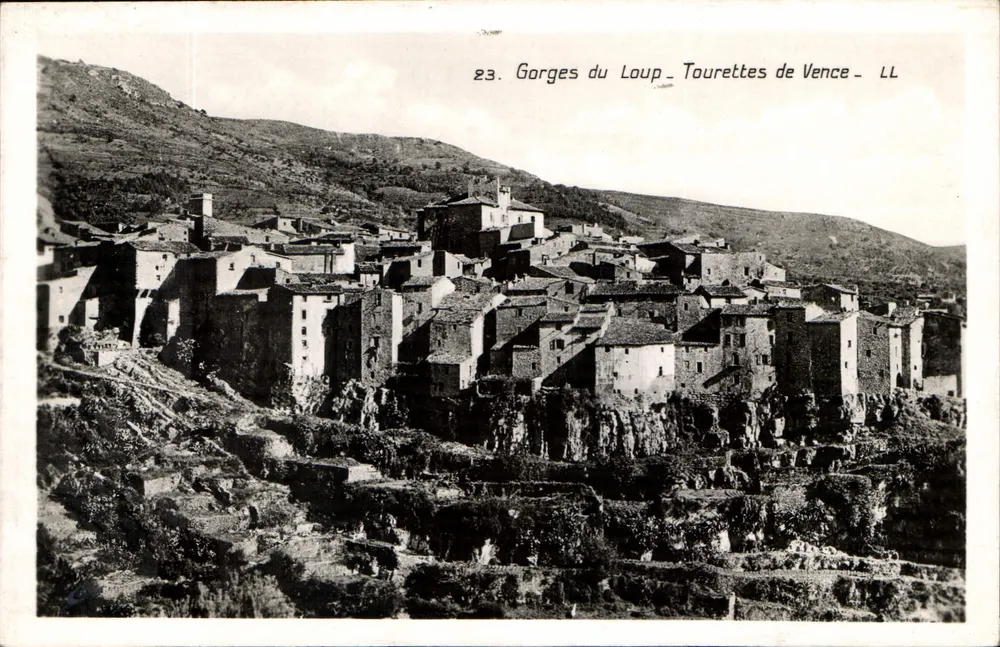 Gorges van de Wolfs — Tourettes de Vence — LL — n°23 - Voorkant