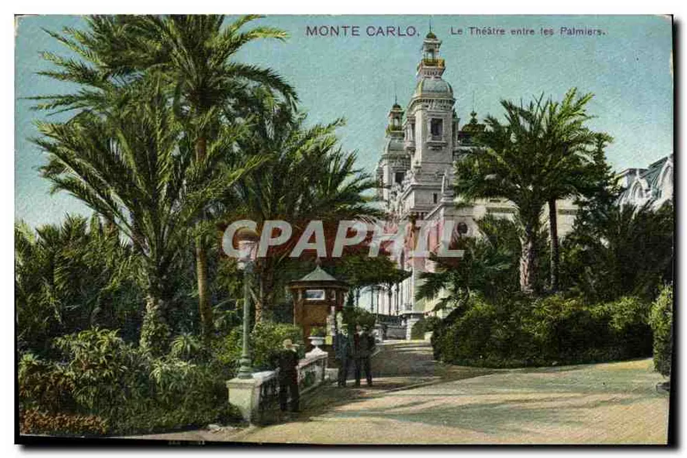 Monte Carlo — Das Theater zwischen den Palmen — Verlag Louis G. Mayer, n° 06 - Vorderseite