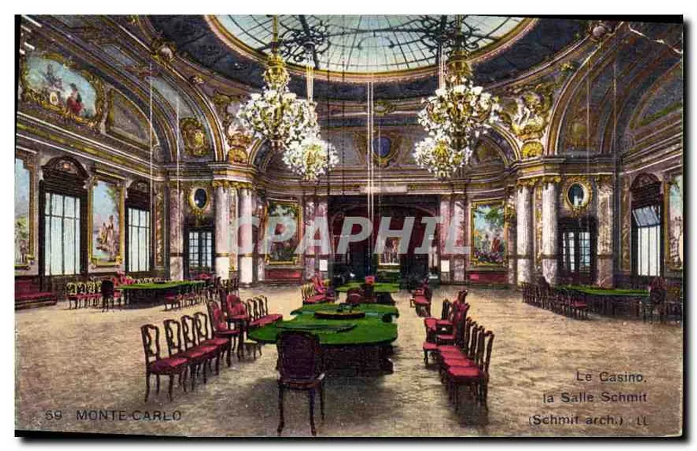 Monte Carlo — Casino-Saal — Schmit arch. - Vorderseite