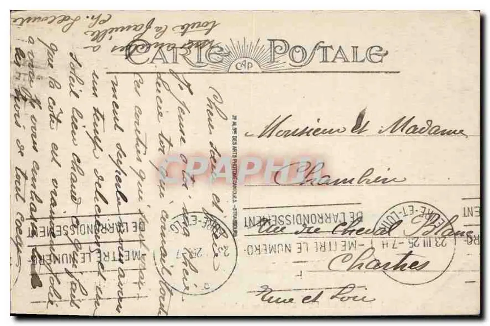 Monte-Carlo — Die Gärten und das Casino — Verlag 'PAIDE DENUMARO', n° 48 - Rückseite