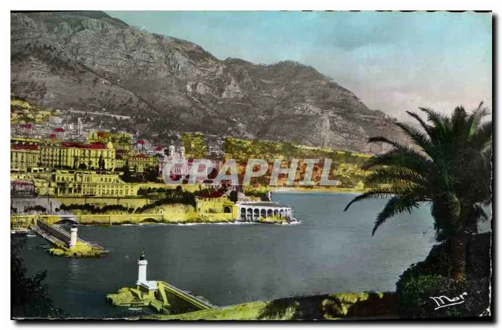 Monte-Carlo — Ansicht von Monaco — Verlag Mar - Vorderseite
