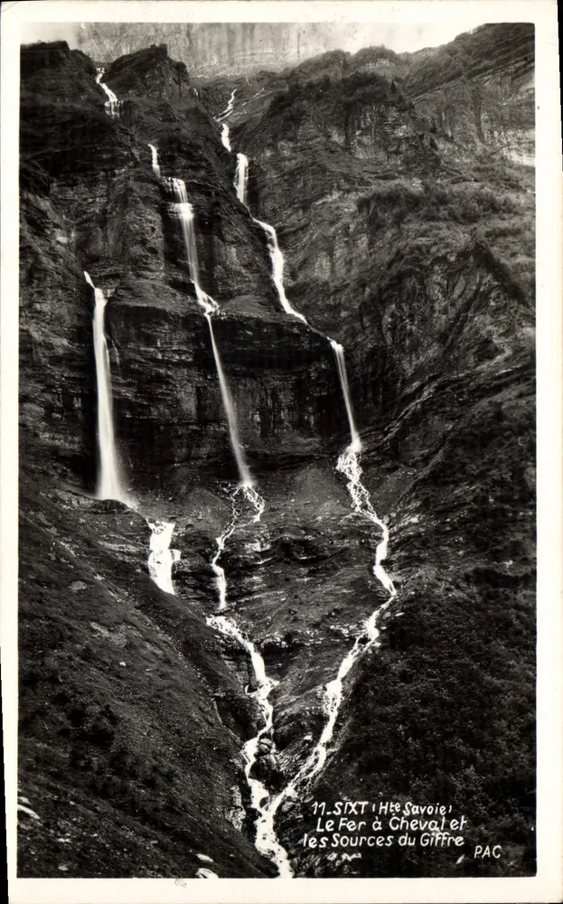 Die Quellen des Giffre — Der Eisenstuhl — Haute-Savoie — PAC - Vorderseite