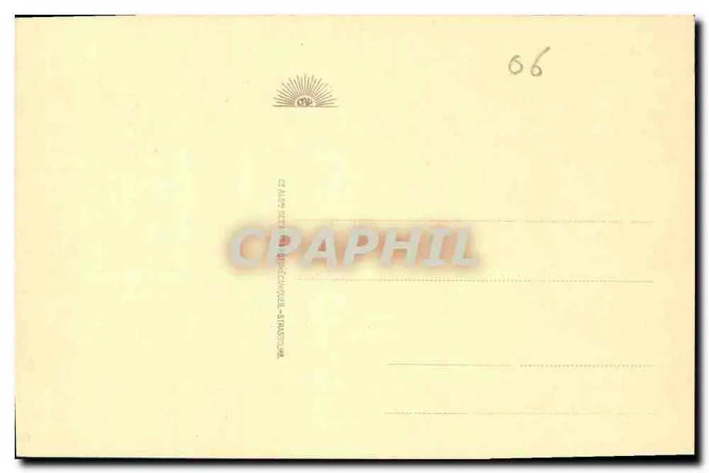Monte-Carlo — Conjunto do Casino — Bilhete postal antigo n°105 - Verso