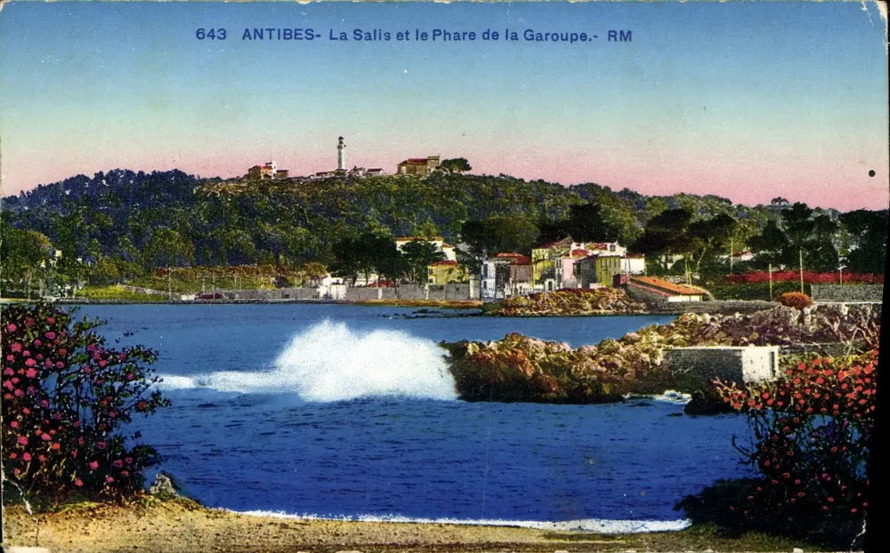 Antibes - La Salis und der Leuchtturm von Garoupe - RM, n° 643 - Vorderseite