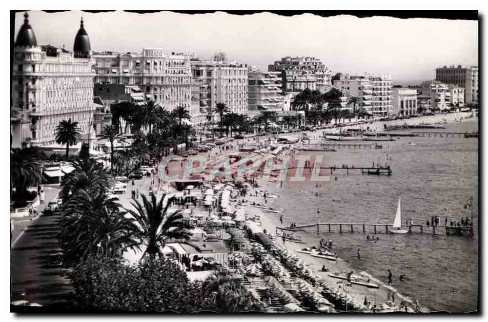 Cannes — La Croisette und die Strände — L. Gulletta & Cie - Vorderseite