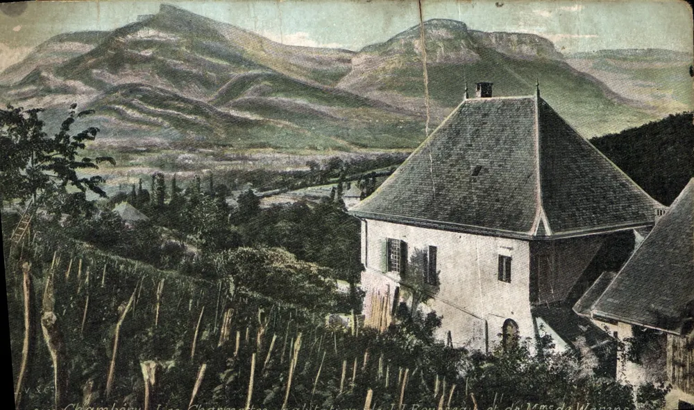 Chambéry - Die Felder der Isère-Tal - Wohnhaus von Herrn Bougouin und Frau de Wargny - Vorderseite