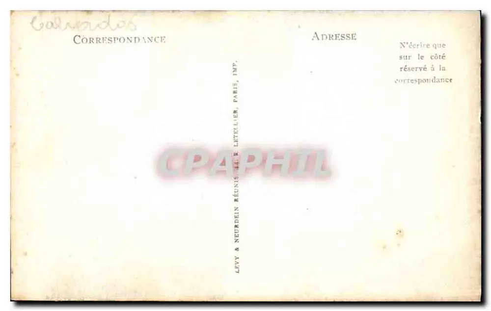 La Délivrande — Nef da Basílica — LL - Verso