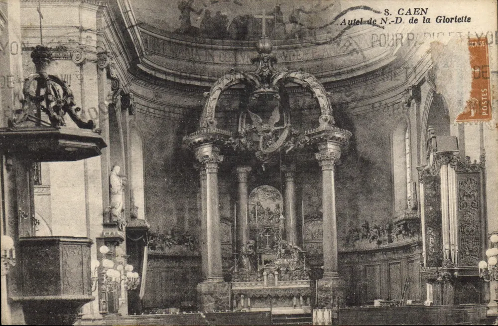 Altar de N.-S. da Glorlette — Caen — Editor: Nicaise - Frente