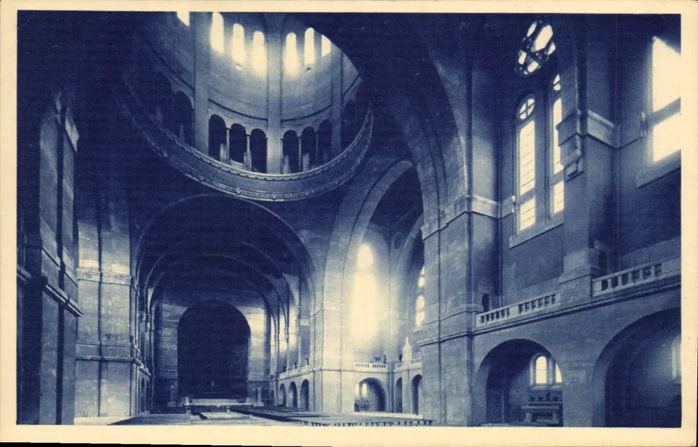 Die Basilika von Lisieux — Innenansicht — BSL, Nummer nicht sichtbar - Vorderseite