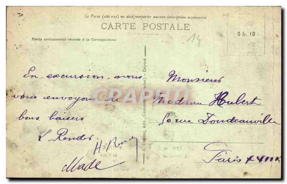 Bayeux — Catedral — O Coro — A. Dubois, editor - Verso