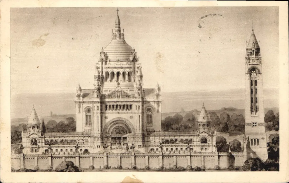 Basilika von Lisieux — Allgemeiner Blick auf das Projekt — Verlag: DRUGES-PAYS - Vorderseite